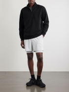 Lululemon - Steady State Cotton-Blend Jersey Half-Zip Sweatshirt - Black
