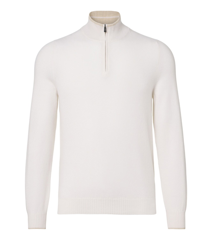 Photo: Fedeli Cashmere half-zip sweater
