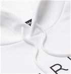 Balenciaga - Kering Oversized Printed Loopback Cotton-Jersey Hoodie - Men - White