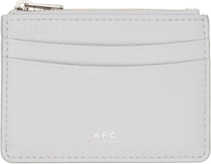 Photo: A.P.C. Gray Paris Card Holder