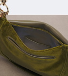 Chloé Marcie Foulard Small velvet shoulder bag