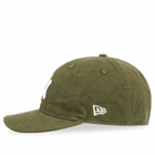 New Era NY Yankees Moleskin 59Fifty Cap in Dark Green