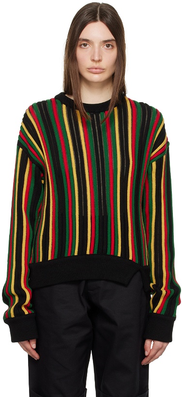 Photo: SPENCER BADU Multicolor Striped Sweater