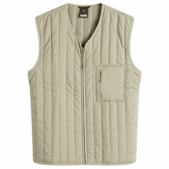 Photo: Rains Men's Banja Liner Vest in Drift