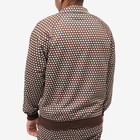 Needles Men's Poly Jacquard Track Jacket in Polka Dot