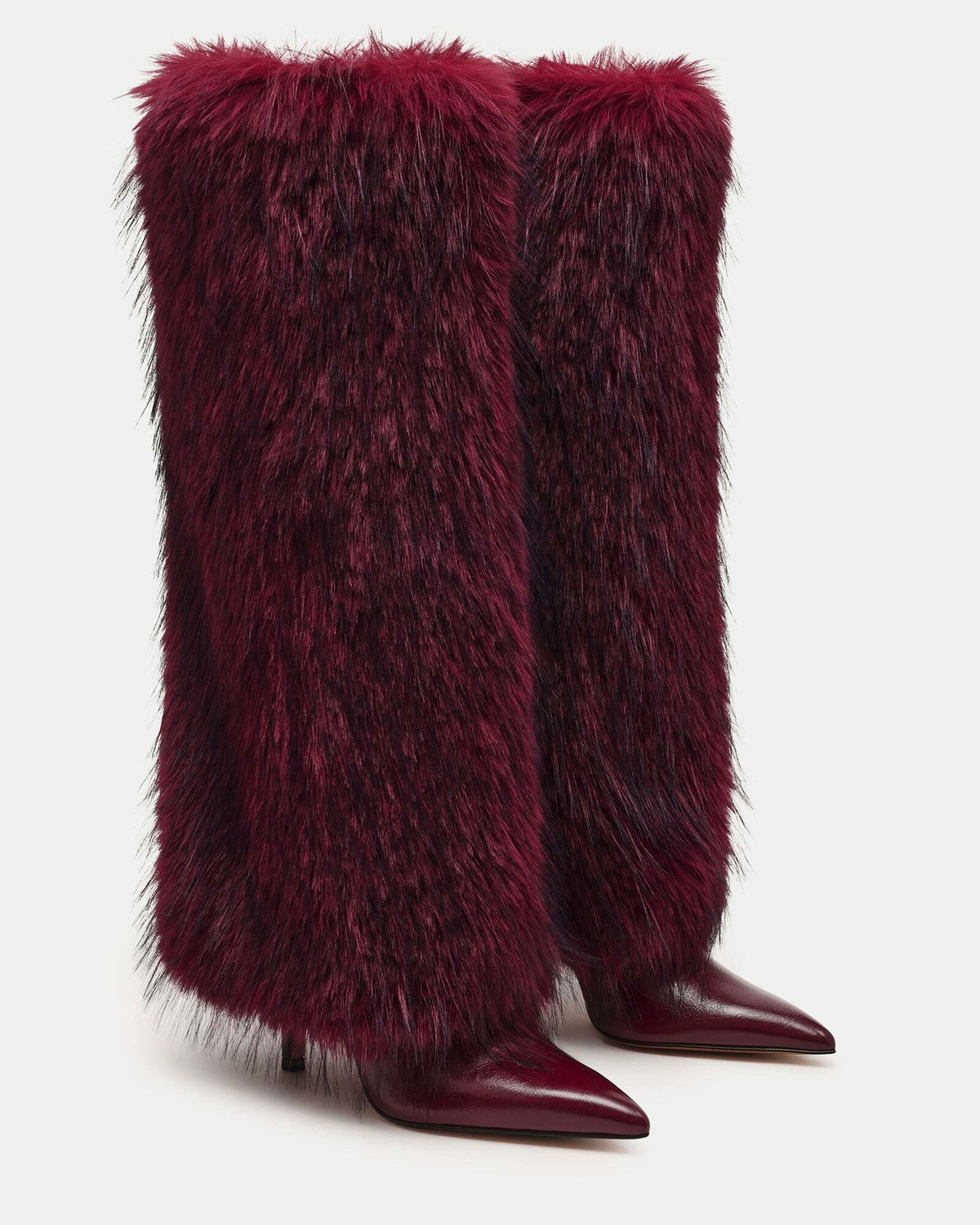 Steve Madden Iconn Boots in Burgundy