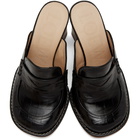 Loewe Black Loafer 90 Heels