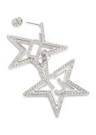Marc Jacobs J Marc Star Silver-plated Hoop Earrings - One Size