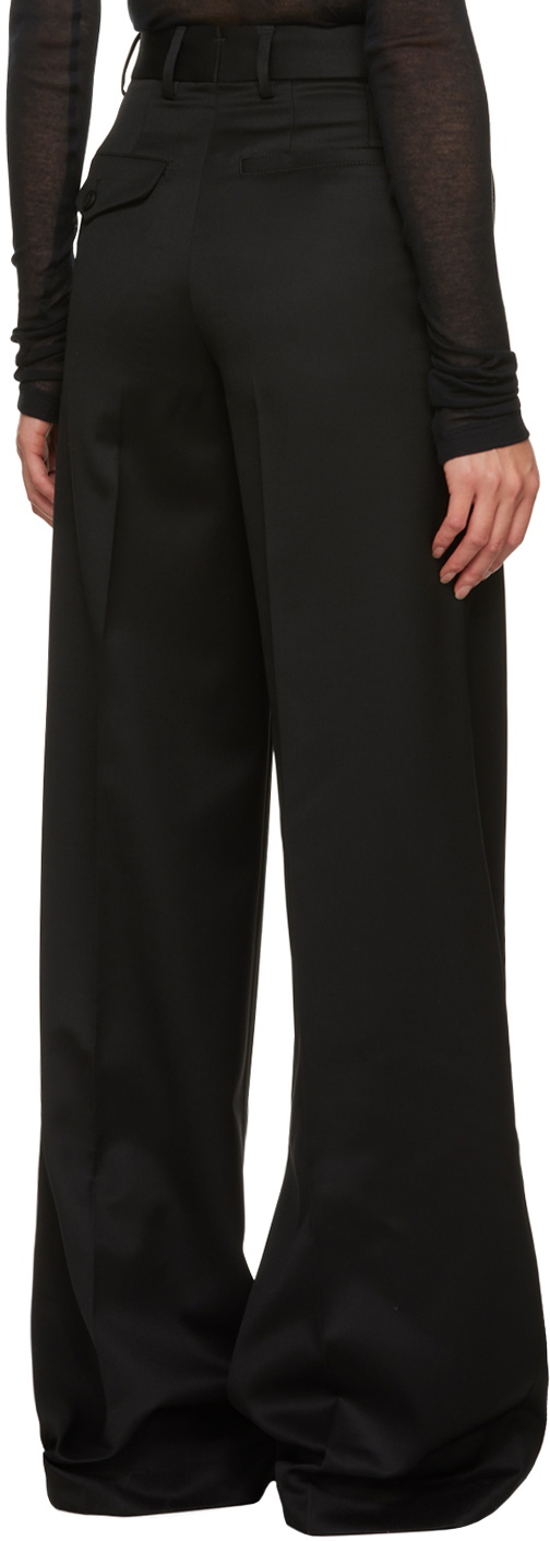 パンツ ann demeulemeester Evelien Trouser Ann Demeulemeester Black Evelien Trousers Ann Demeulemeester