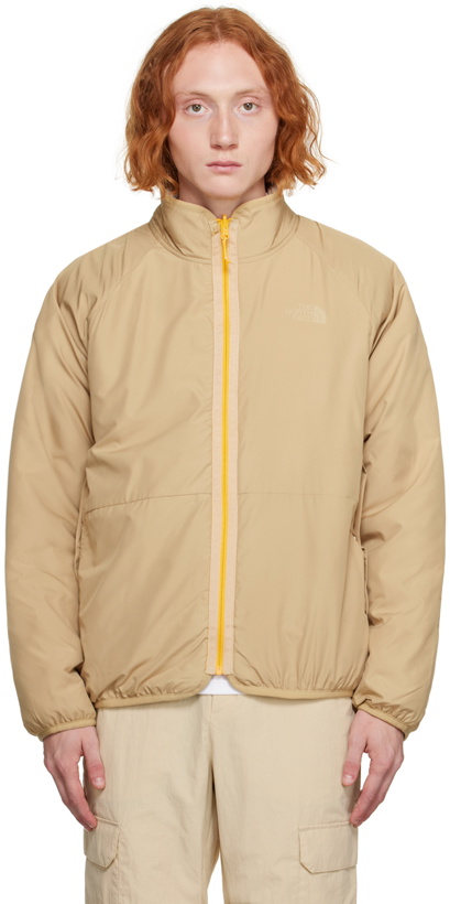 Photo: The North Face Beige Cedarfall Reversible Jacket