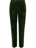 Boglioli - Straight-Leg Cotton-Corduroy Trousers - Green