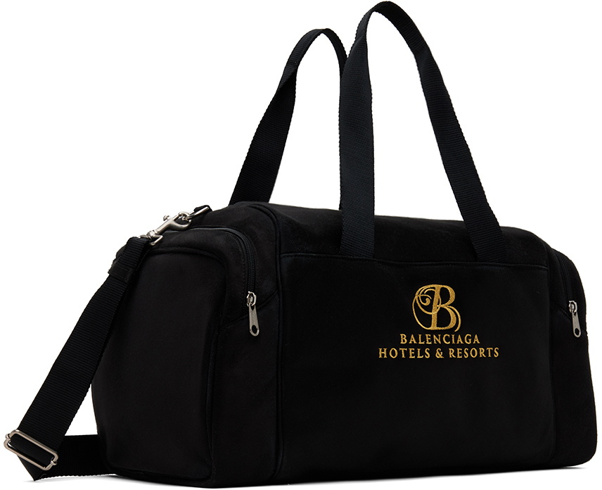 Balenciaga Black Hotel & Resort Gym Bag