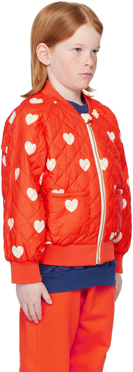 Strawberries AOP Woven Baseball Jacket | Mini Rodini