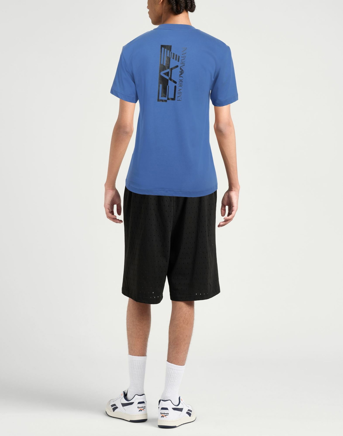Ea7 Mens T-shirt in Purple