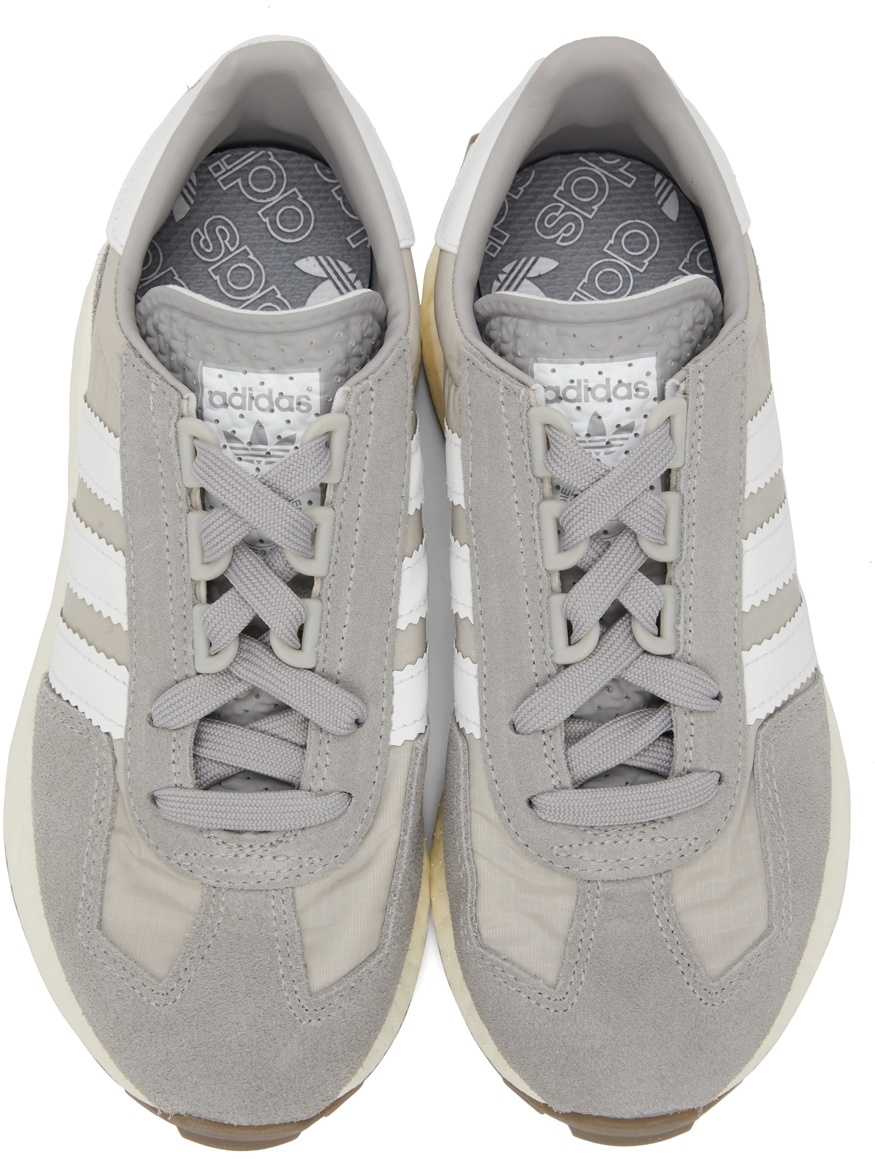 adidas gazelle silver green womens Adidas Retropy E5 Men's Shoes Dash Grey-Ecru Tint-Off White