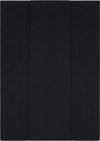 Julius Black Layered Hoop Stole Scarf