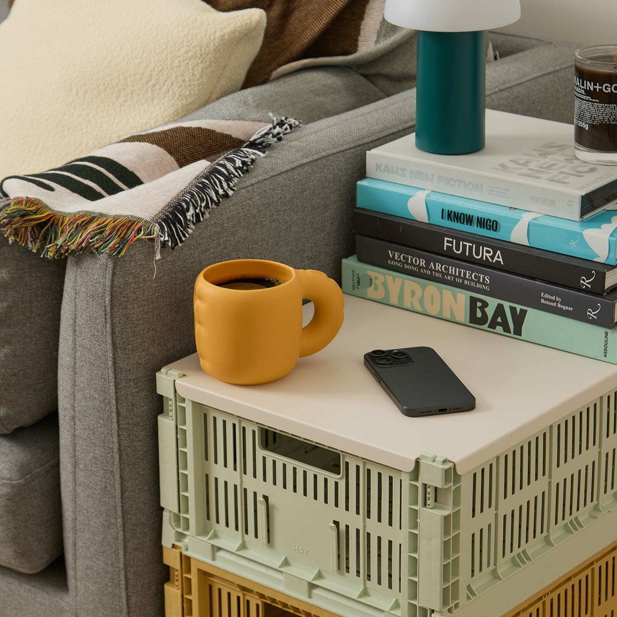 Home Studyo Gaston Mug in Yolk Yellow 