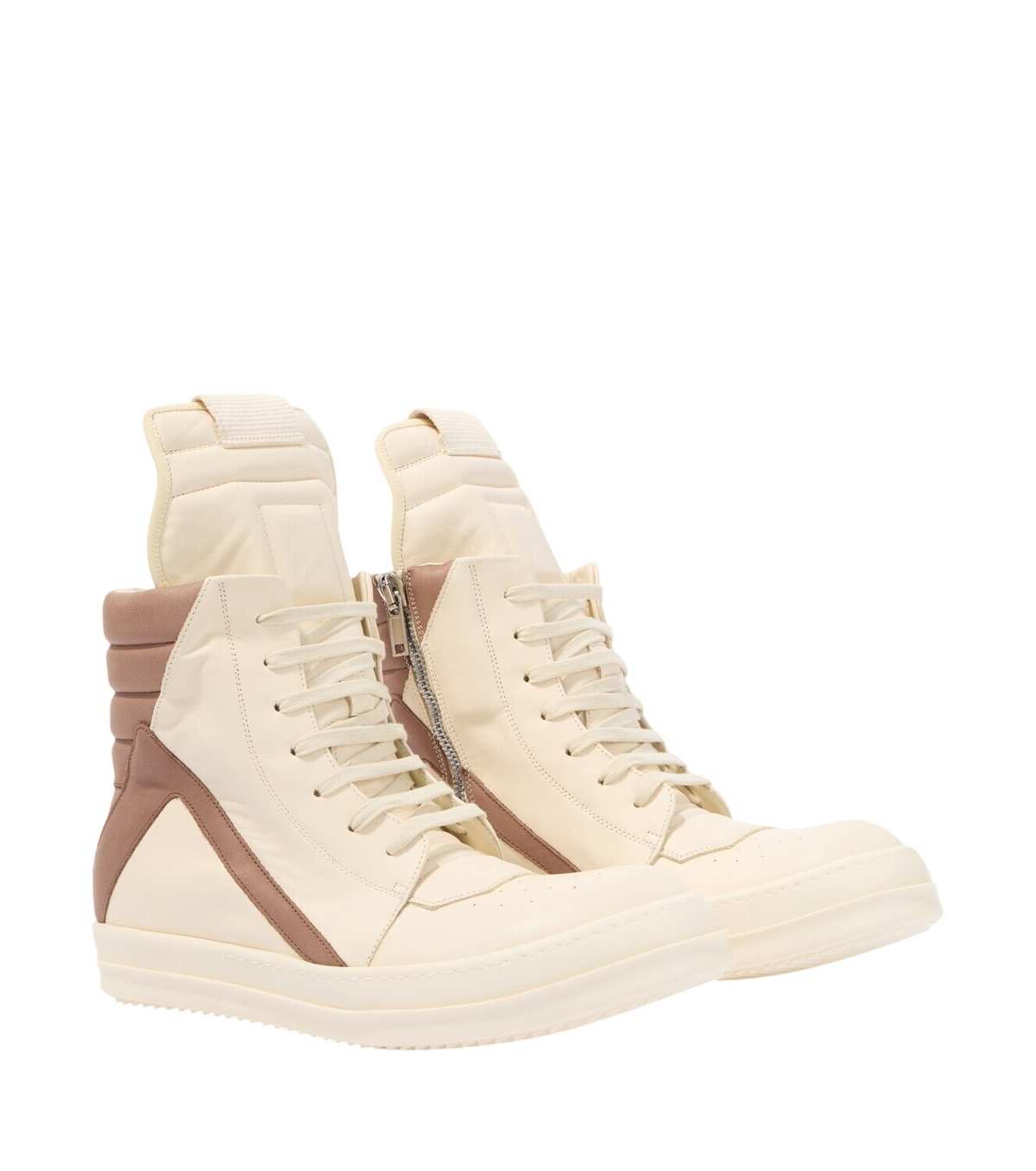 Rick Owens Black Bauhaus Basket High-Top Sneakers Rick Owens
