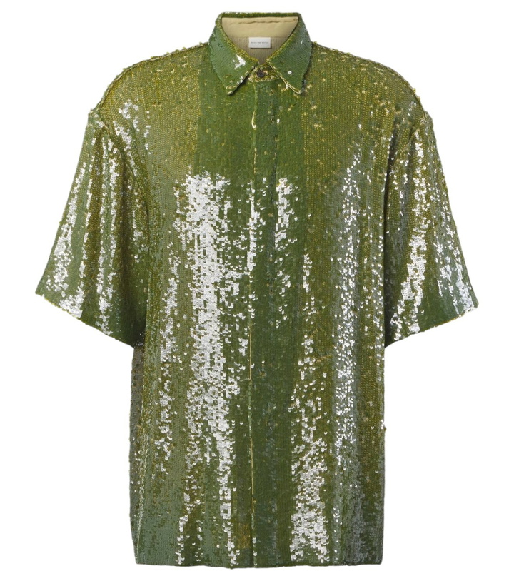 Photo: Dries Van Noten Sequined shirt