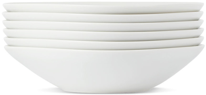 Photo: Alessi White Colombina 6-Piece Soup Bowls
