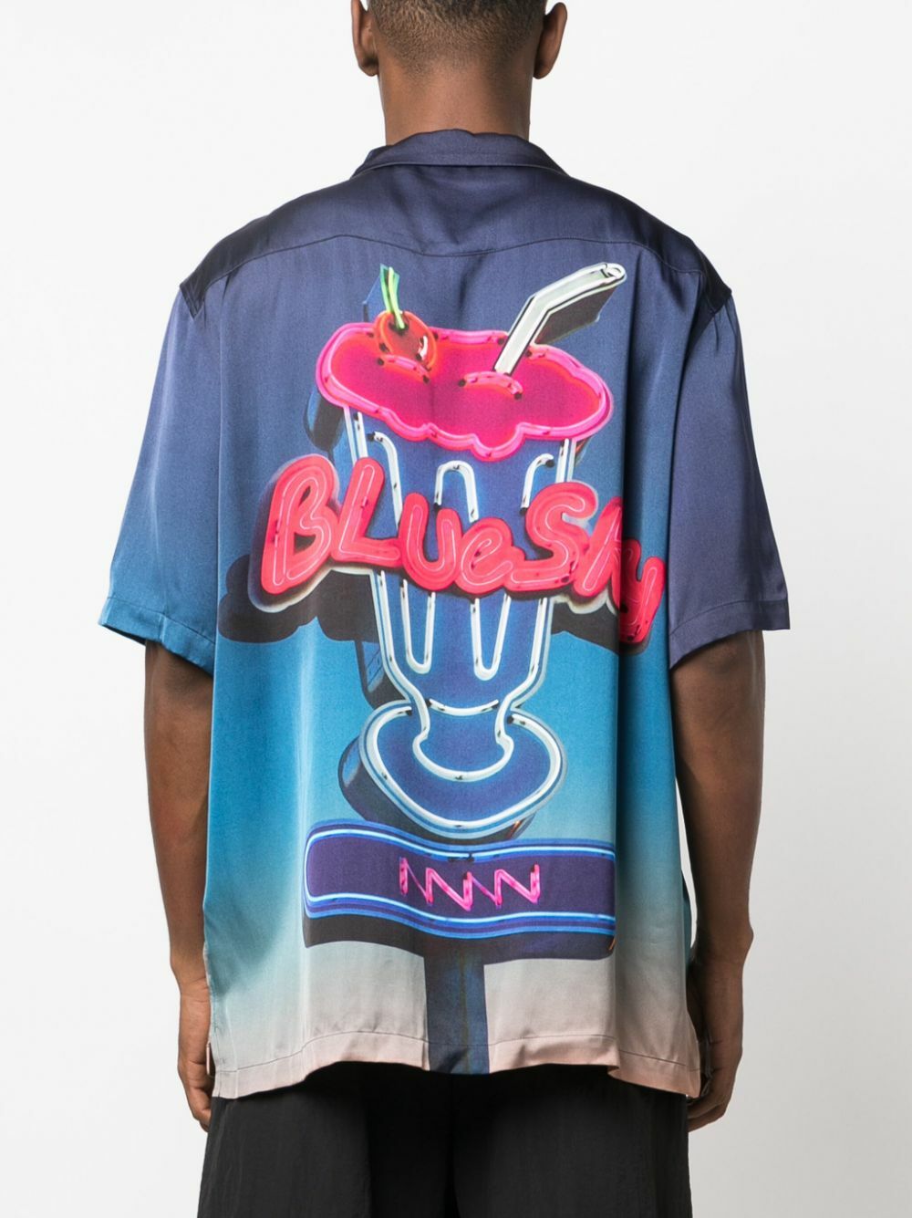 BLUE SKY INN - Printed Viscose Shirt