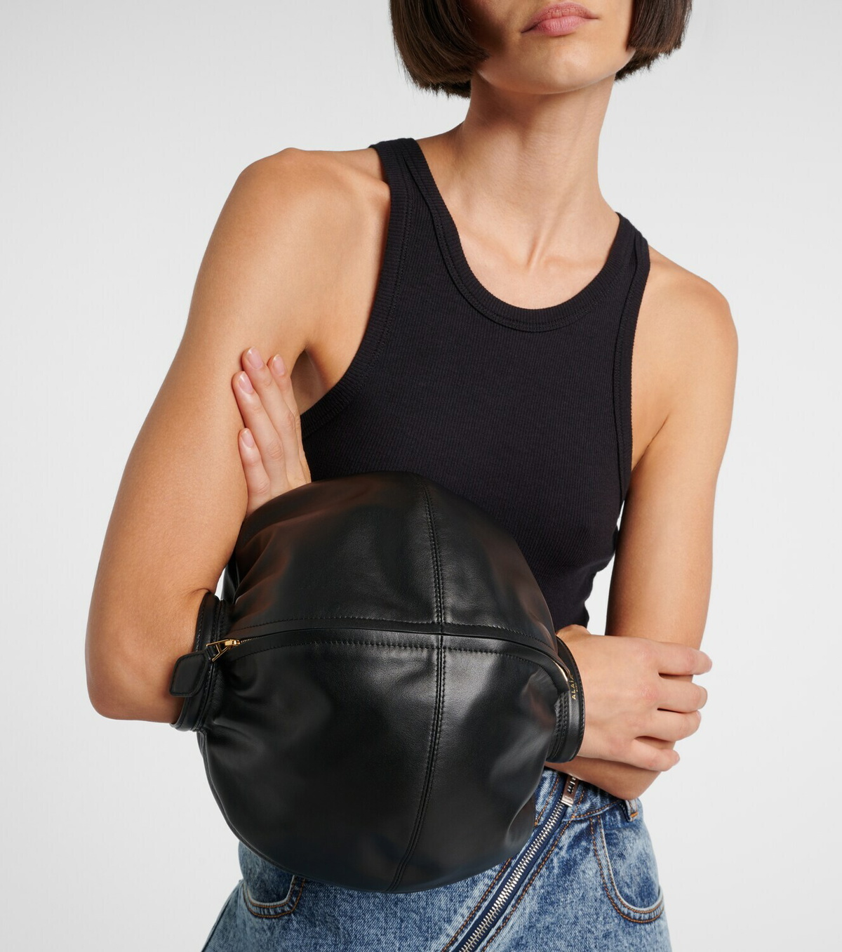 Alaïa Bracelet Small leather pouch