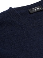 A.P.C. - Striped Wool Sweater - Blue
