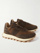 Tod's - 1T Suede Sneakers - Brown