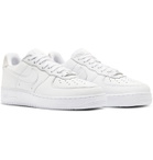 Nike - Air Force 1 07 Suede-Trimmed Leather Sneakers - White
