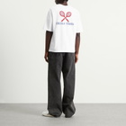 Diadora Men's x Palmes Legcay II T-Shirt in Optical White
