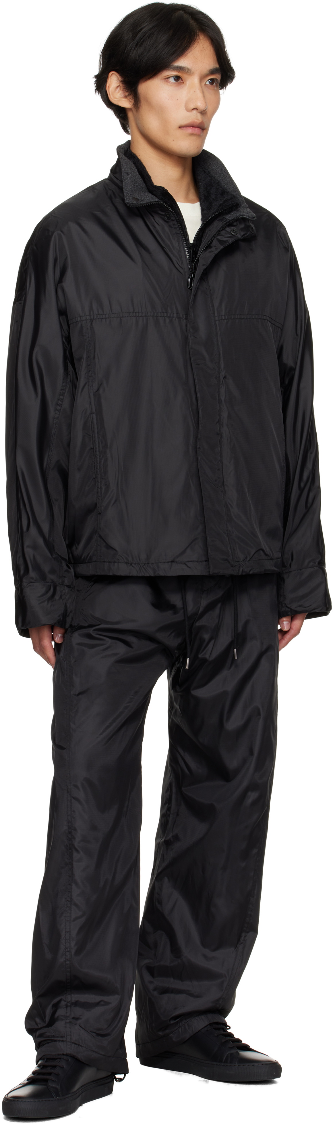 LE17SEPTEMBRE Black Shelled Jacket