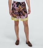 Dries Van Noten - Floral printed shorts