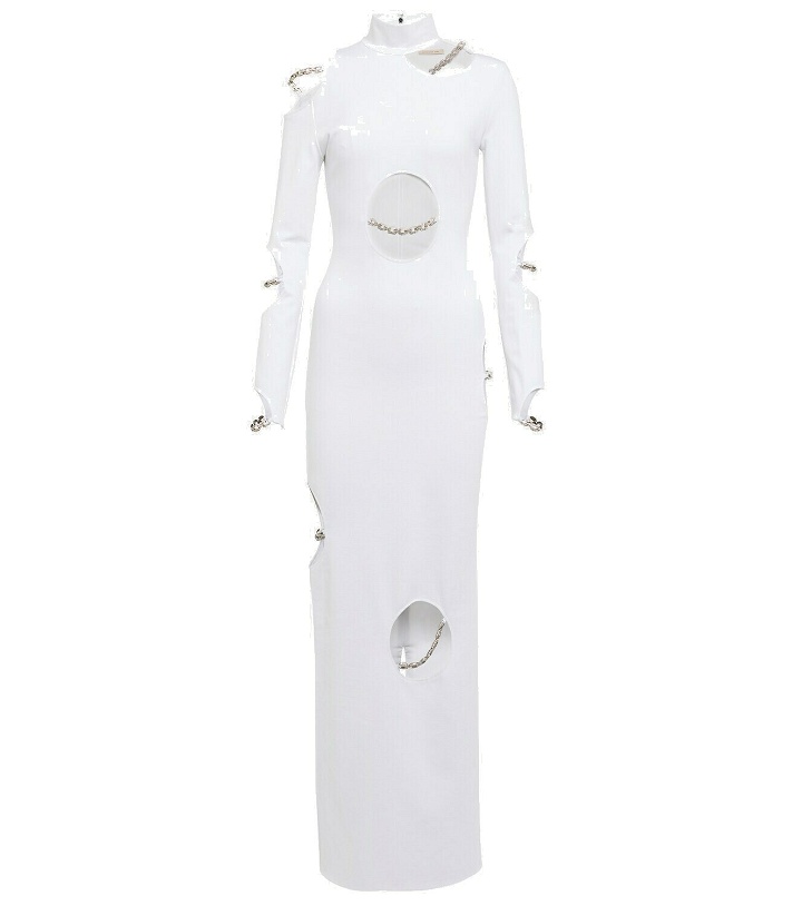 Photo: Christopher Kane - Embellished cutout maxi dress
