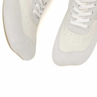 MM6 Maison Margiela Men's Leather Ergomonic Sneaker in White