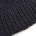 Café Mountain Men's Wool Toque Beanie in Navy 