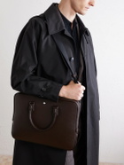 Montblanc - Logo-Appliquéd Textured-Leather Briefcase