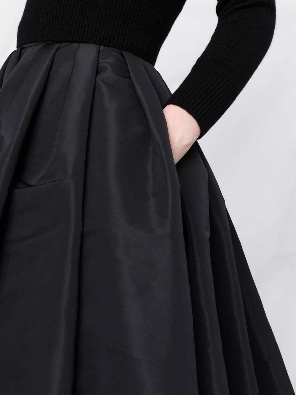 スカート alexander mcqueen Alexander McQueen Skirts Black Mini Pleated Skirt | ALEXANDER MCQUEEN | elysewalker