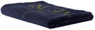 Stone Island Blue Logo Beach Towel