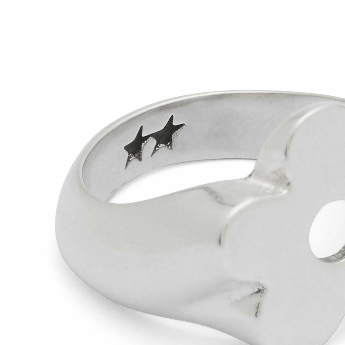 TwoJeys Flower Ring in Silver
