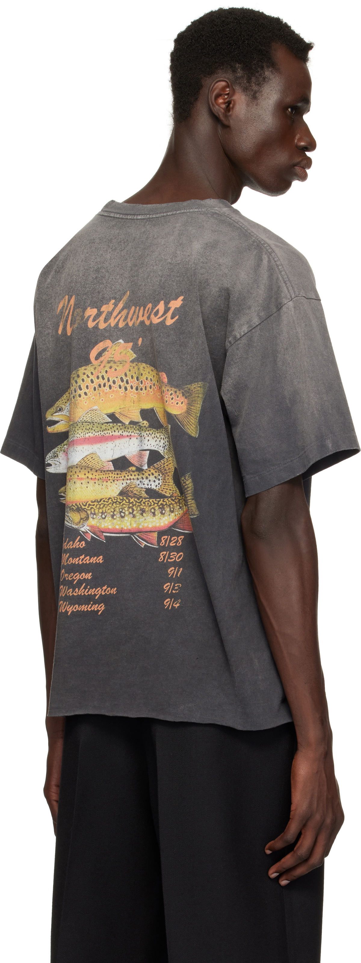 John Elliott Gray Odeon T-shirt