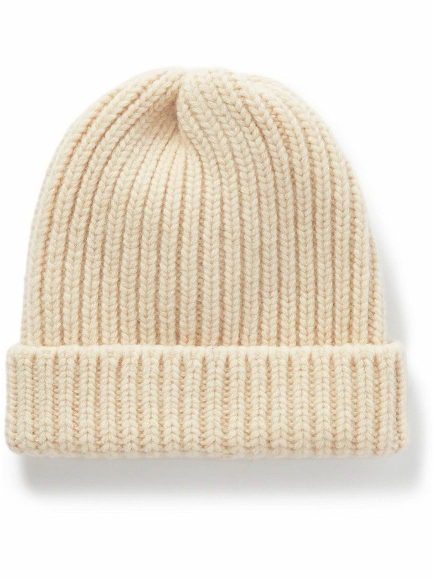 Photo: Richard James - Ribbed Wool and Cashmere-Blend Beanie