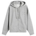 Closed Women's Zip Up Hoodie in Grey
