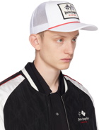 Palm Angels White MoneyGram Haas F1 Edition Embroidered Cap