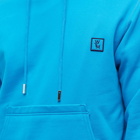 Wooyoungmi Men's Back Logo Popover Hoody in Blue