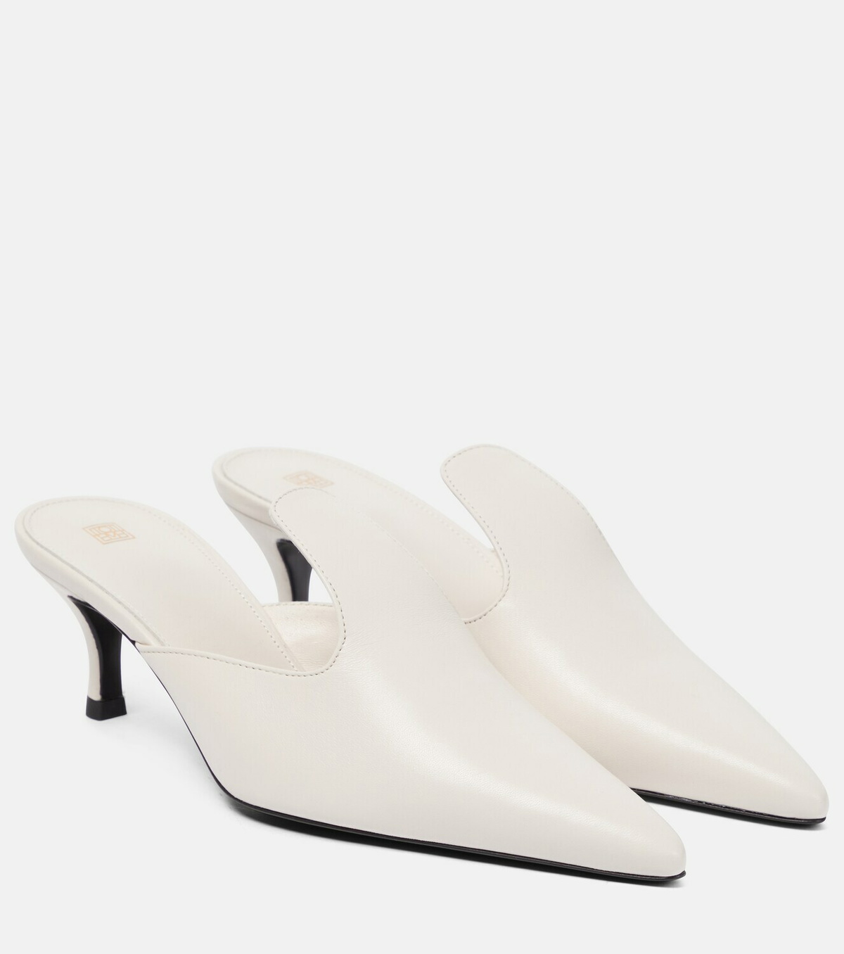 Toteme - Pencil leather mules