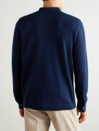 Eleventy - Slim-Fit Wool Cardigan - Blue