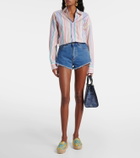 Etro Printed canvas espadrilles