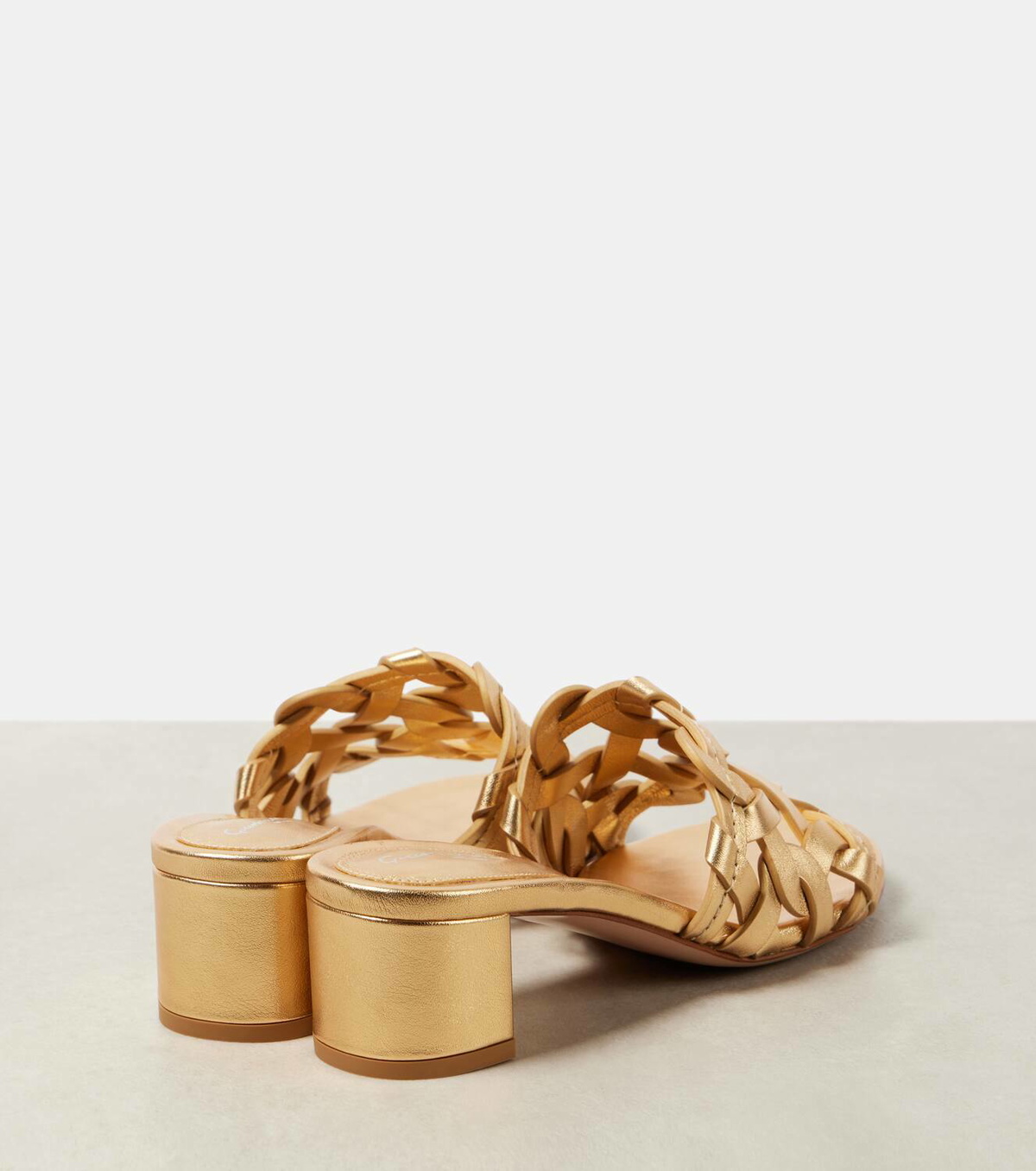Gianvito Rossi Amalfi 45 leather mules Gianvito Rossi