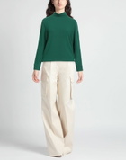 Donni. Womens Turtleneck in Green