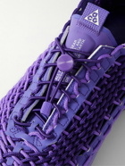 Nike - ACG Watercat Rubber-Trimmed Woven Cord Sneakers - Purple